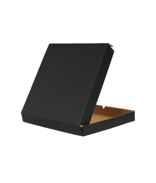 Caja Mutiuso negra 38x38x 4,5 , pack 10 unidades